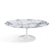 mesa tulip de centro oval