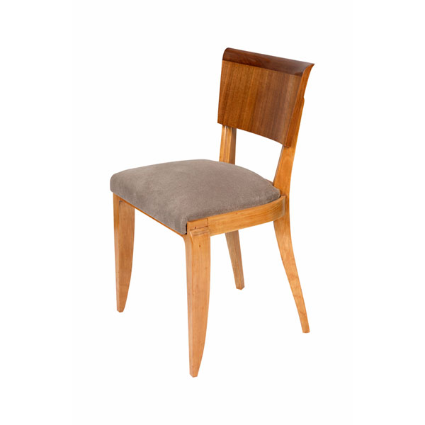 Conjunto de 4 sillas Art Déco. Francia años 40