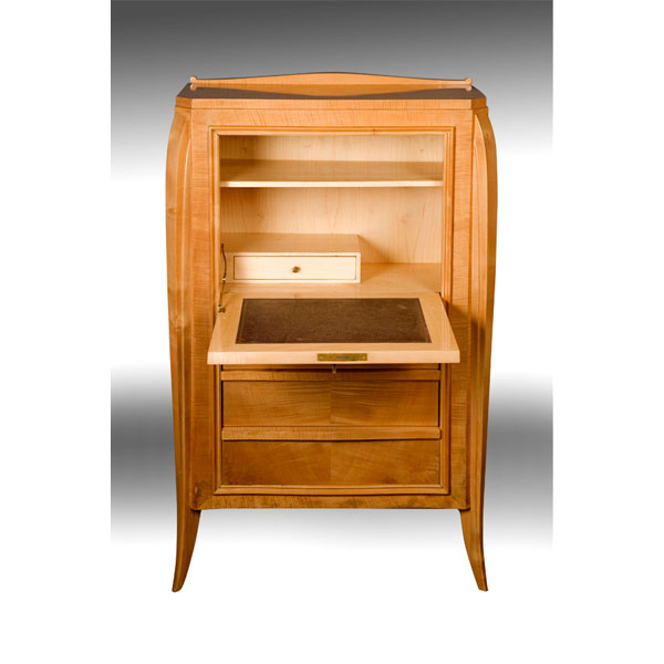 Bureau abattant en chiffoniers de André Arbus. Art Déco