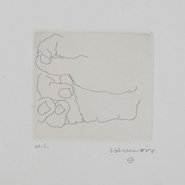 Eduardo Chillida “Esku V”