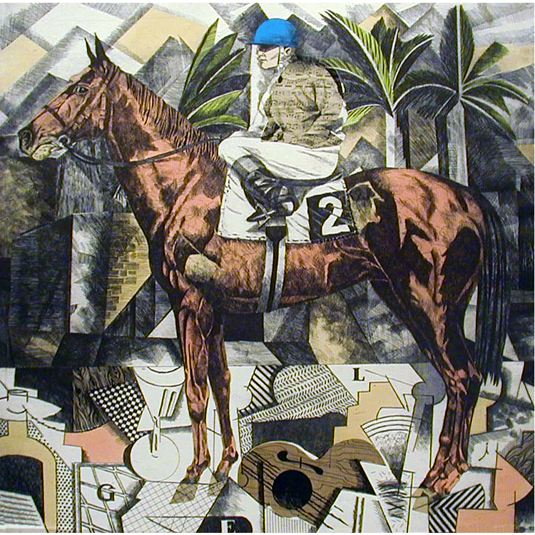 Fernando Bellver. Serie cubista