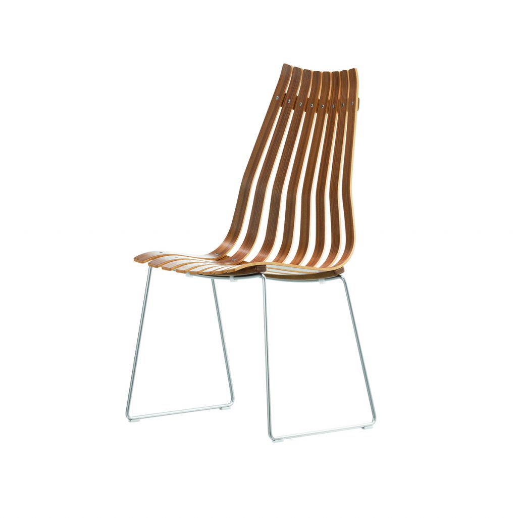 Silla Scandia Prince de Fjordfiesta. Diseño noruego contemporáneo.