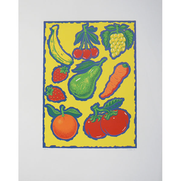 Alfredo Alcaín  “Frutas”
