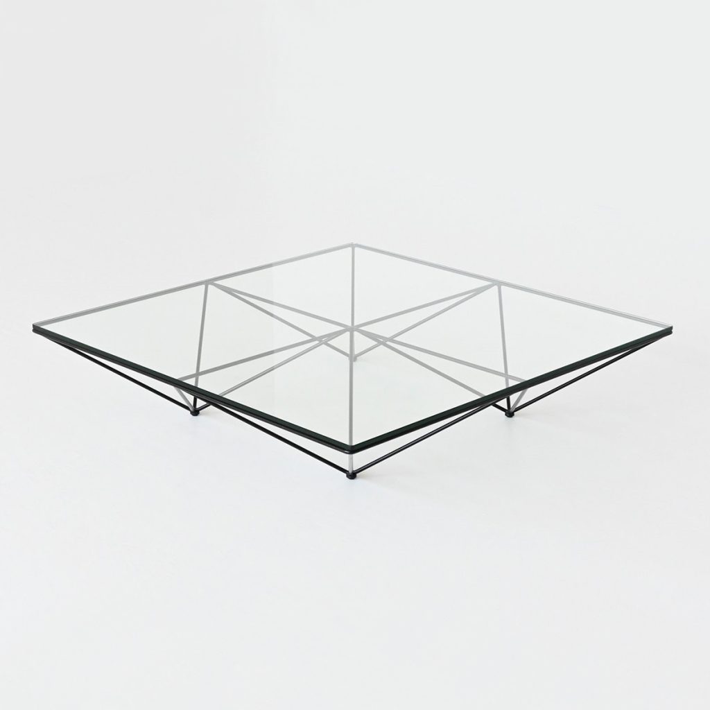 Mesa de centro diseño italiano años 80.