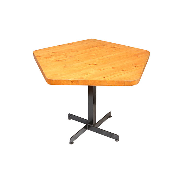 Mesa auxiliar de Charlotte Perriand. Francia, Art Brut, h. 1950