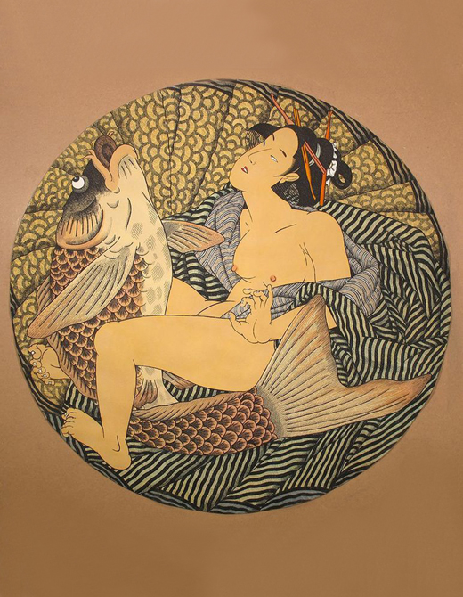 Fernando Bellver. Serie Shunga