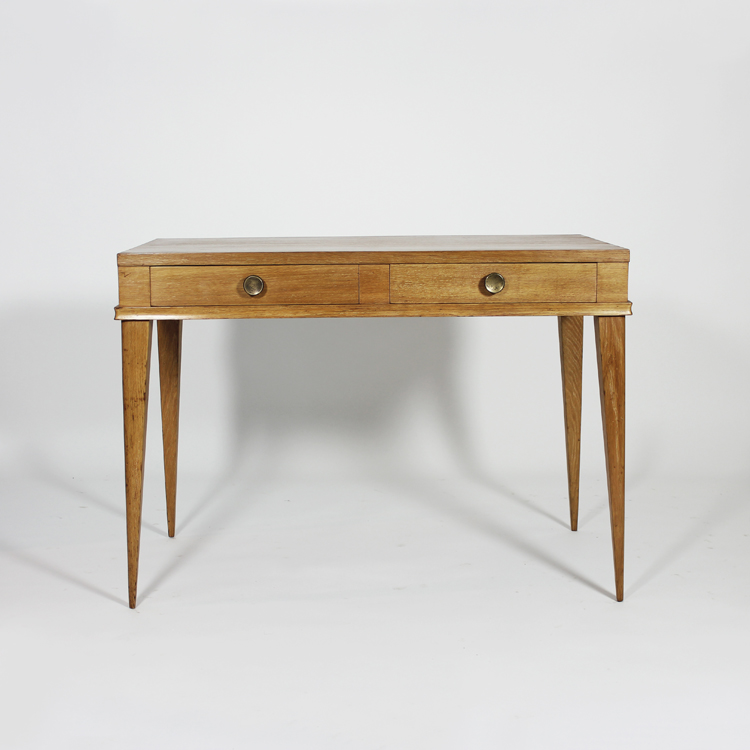 Mesa escritorio de roble, hacia 1950