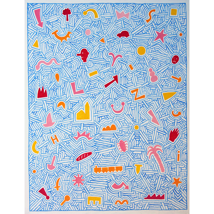 Alfredo Alcain. Signos en BLanco, 2012. Exposición septiembre 2014
