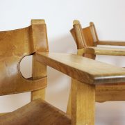 Pareja de sillones de Borge Mgensen