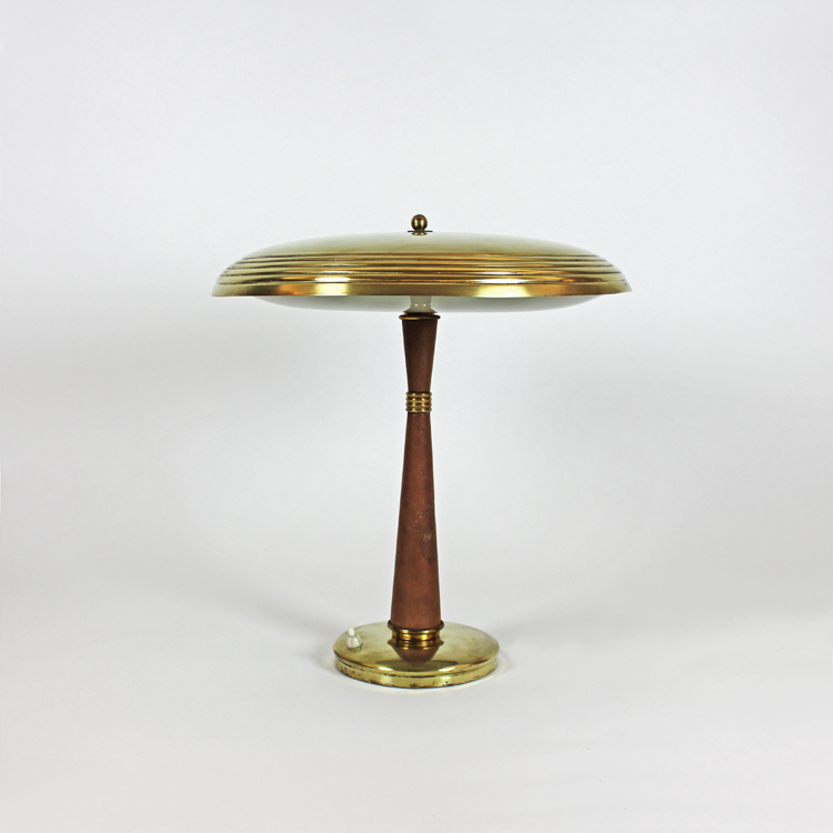 Lámpara de mesa Stilnovo, años 40