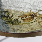Mesa estilo René Drouet. Detalle