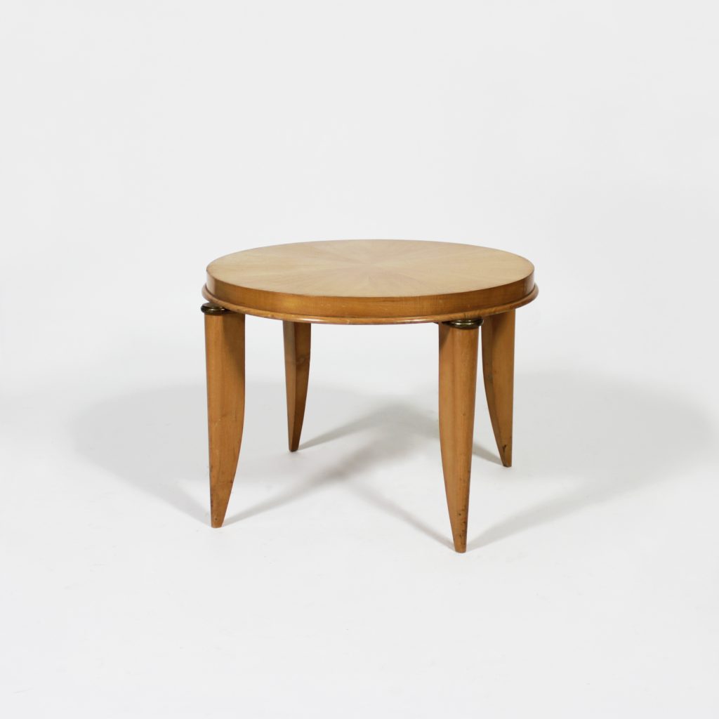 Mesa auxiliar Art Dèco. Francia, h. 1940