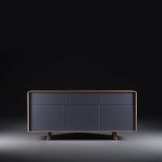 Aparador Neva 90 en madera, diseñado para Artisan, con líneas modernas y vanguardistas de calidad