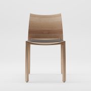 Silla Torsio, diseño actual y original para Artisan de Bosnia, en madera maciza y producción artesanal de máxima calidad