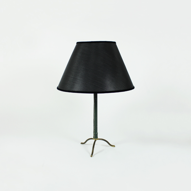 Lámpara de mesa de Jacques Adnet. Francia, años 60