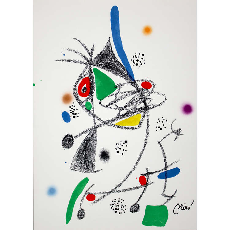 Maravillas con variaciones acrósticas, 1975. Joan Miró