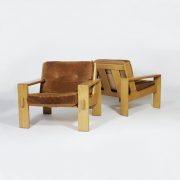 Pareja de sillones ecandinavos, dieseño de los años 60