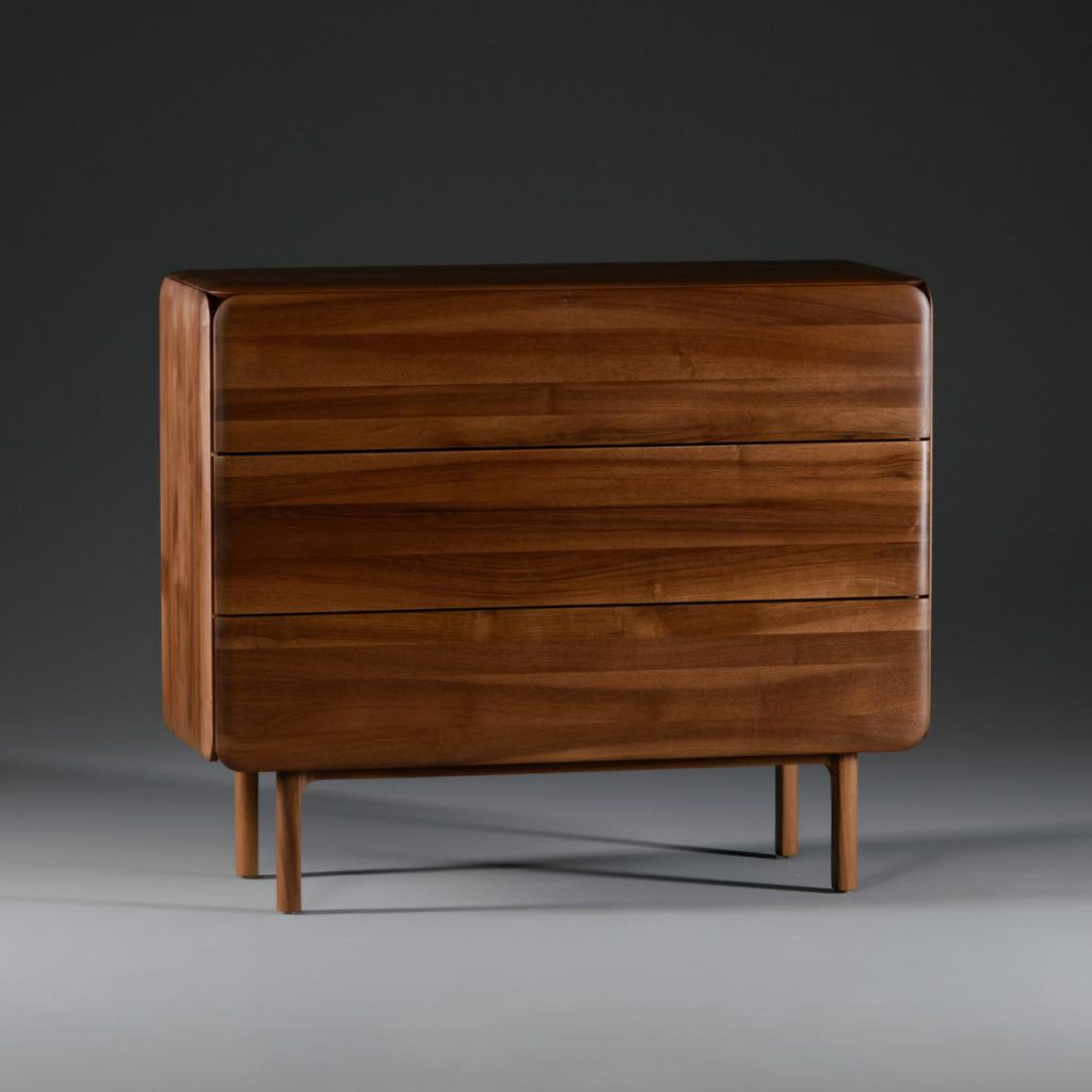 Aparador Cloud bajo 3 cajones para Artisan, moderno y original en madera de Michael Schneider