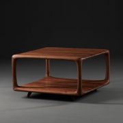 Mesa de centro Blend de Mirko Miličić para Artisan. Diseño moderno y actual en madera maciza