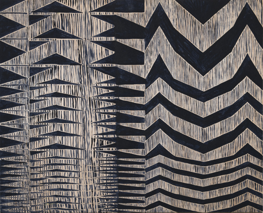 Emilia Azcárate. Sin Título, 2019. Acrílico sobre madera.