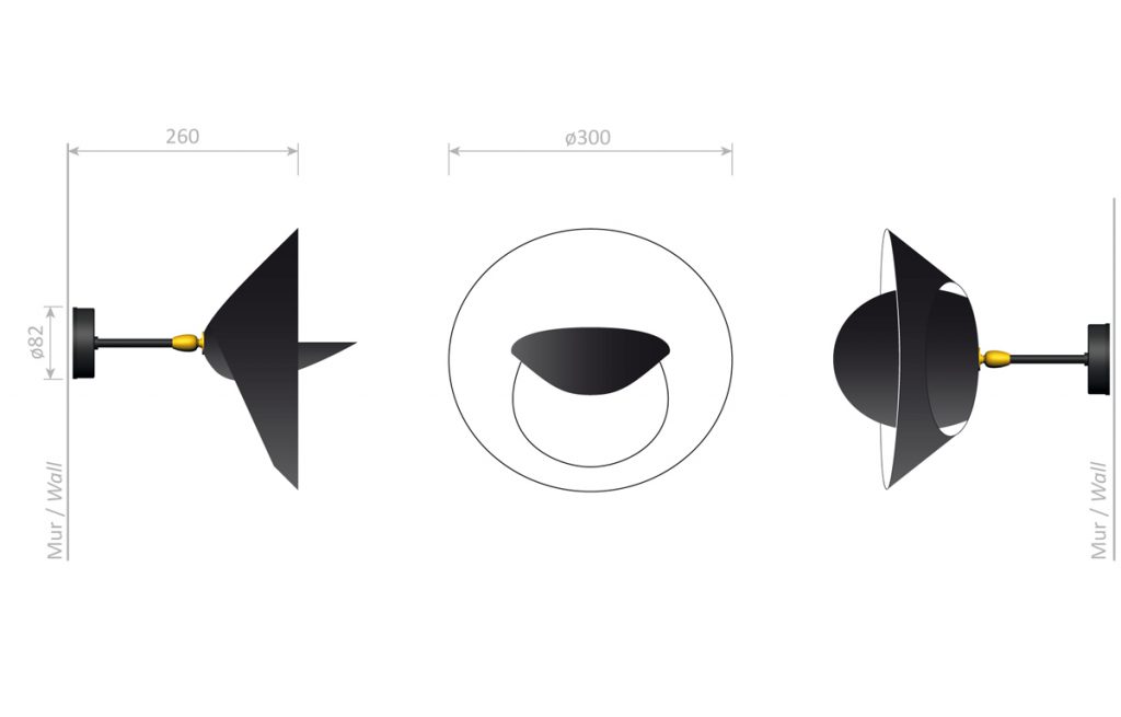 Aplique Saturno
