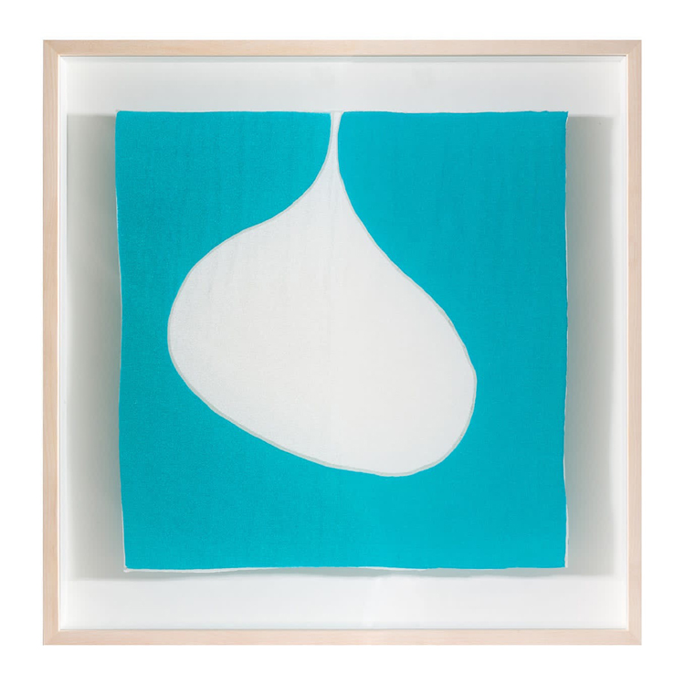 Capricho de seda pintado a mano de Natalia Lumbreras