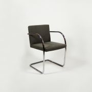 Conjunto de cuatro sillas Brno de Mies Van der Rohe.
