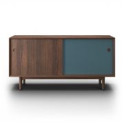 Aparador Sibast No 11 reedicción del original de Arne Vodder años 50, en madera maciza y chapa