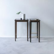 Mesa auxiliar en madera Sibast No 1 del diseñador Helge Sibast a finales de los años 50. Producción artesana original Sibast