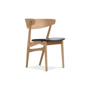 Silla comedor Sibast No 7 del diseñador Helge Sibast en madera certificada. Fabricación artesana europea de Sibast