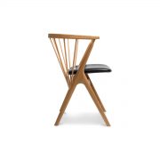 illa comedor Sibast No 8 diseño de Helge Sibast en 1953. Gran comodidad, fabricada por Sibast en maderas de alta calidad con respaldo moldeado