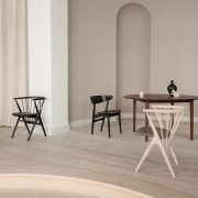 Silla danesa de Comedor Sibast No 8 fabricada por Sibast en madera de alta calidad y con tapicería. Diseño único, gran comodidad