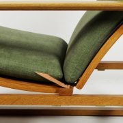Sillón reclinable de Borge Mogense. Detalle
