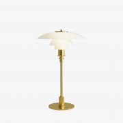 Lámpara de Poul Henningsen PH 3/2 Sobremesa Latón metalizado