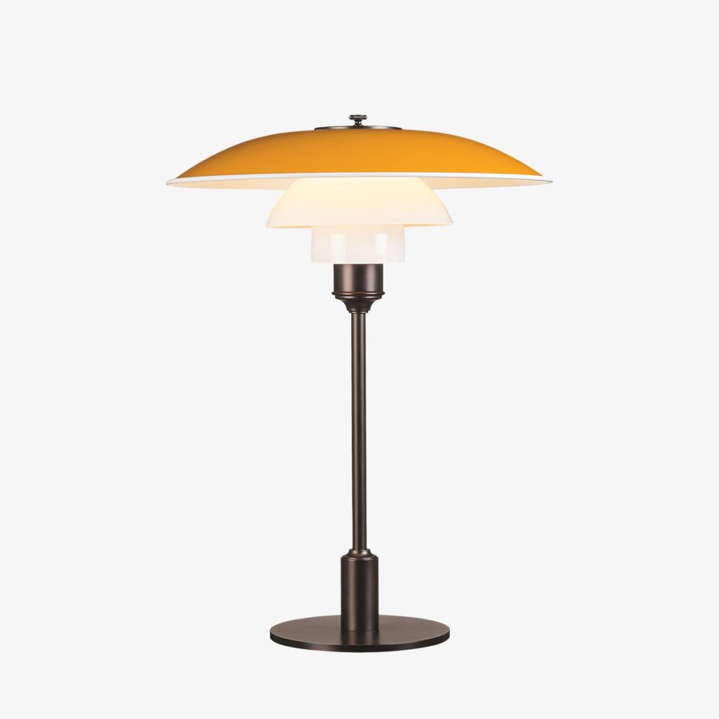 Lámpara Poul Henningsen PH 3½-2½ Sobremesa Amarillo