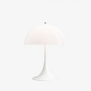 Lámpara Verner Panton Panthella Sobremesa Acrílico opal blanco