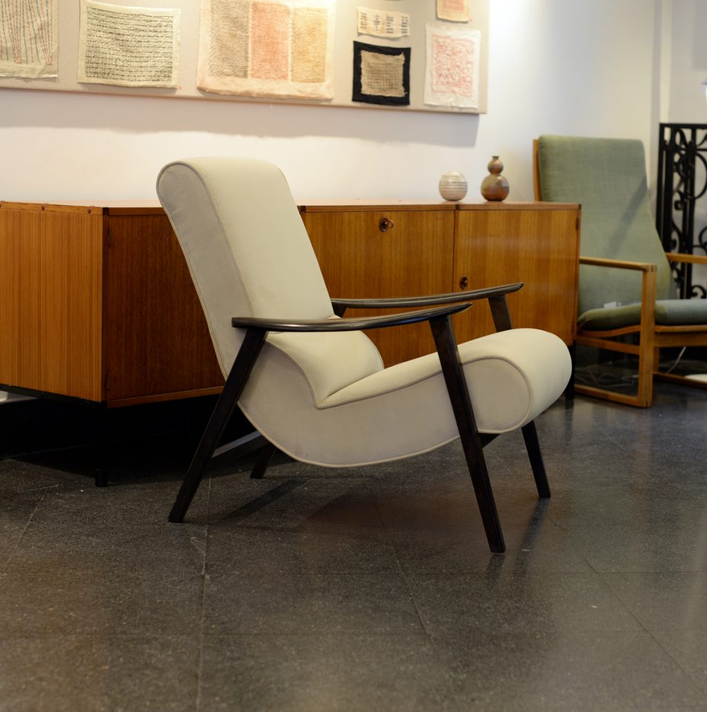 Pareja de sillones diseño italiano años 50.