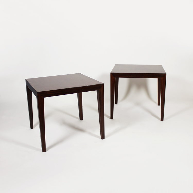 Pareja de mesa de Severin Hansen Jr. Dinamarca, años 60.