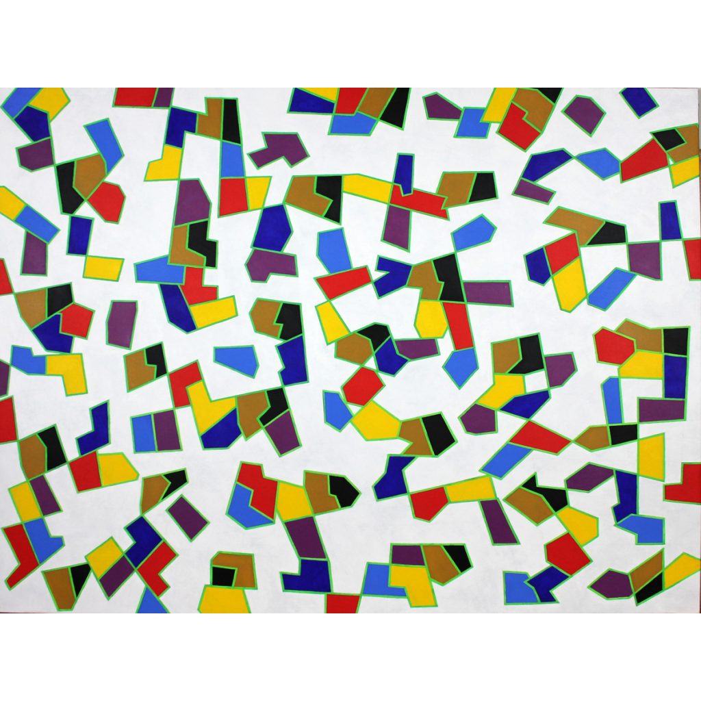 Alfredo Alcain. Flotan sobre blanco, 2021.