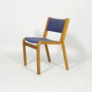 Conjunto de cuatro sillas. Diseño danés de los 70.
