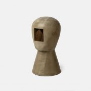 Pep Carrió. Capítulo aparte. Escultura torneada en madera de aliso.