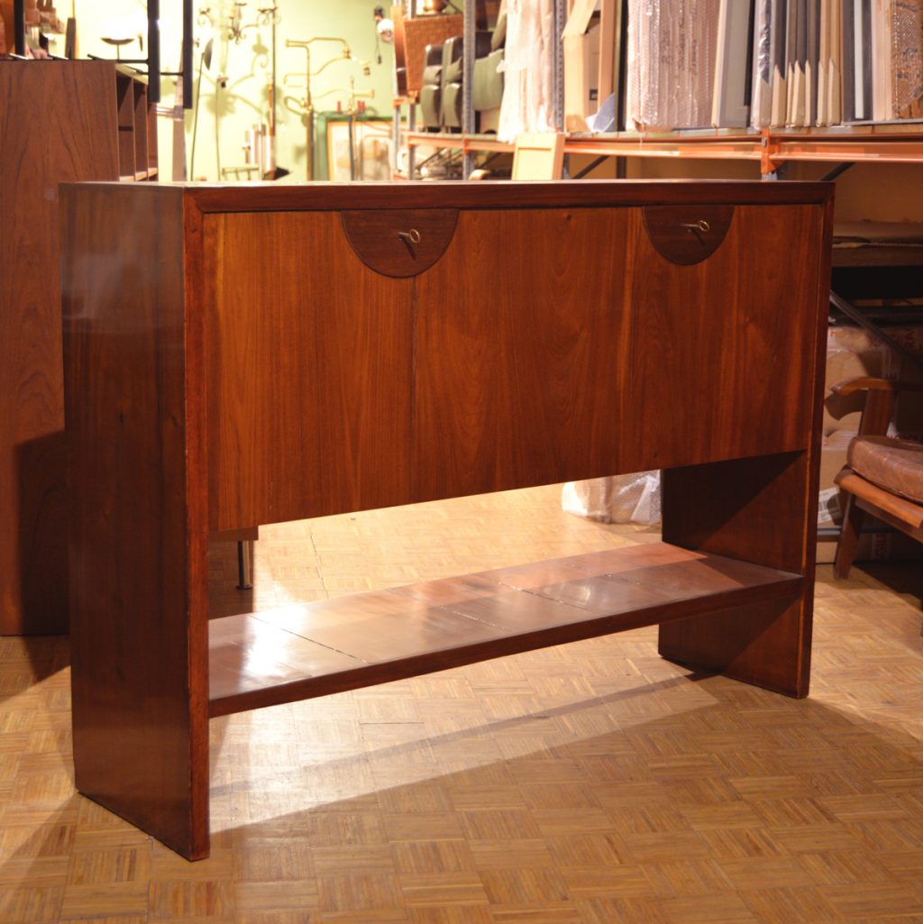 Mueble con tapa abatible años 70