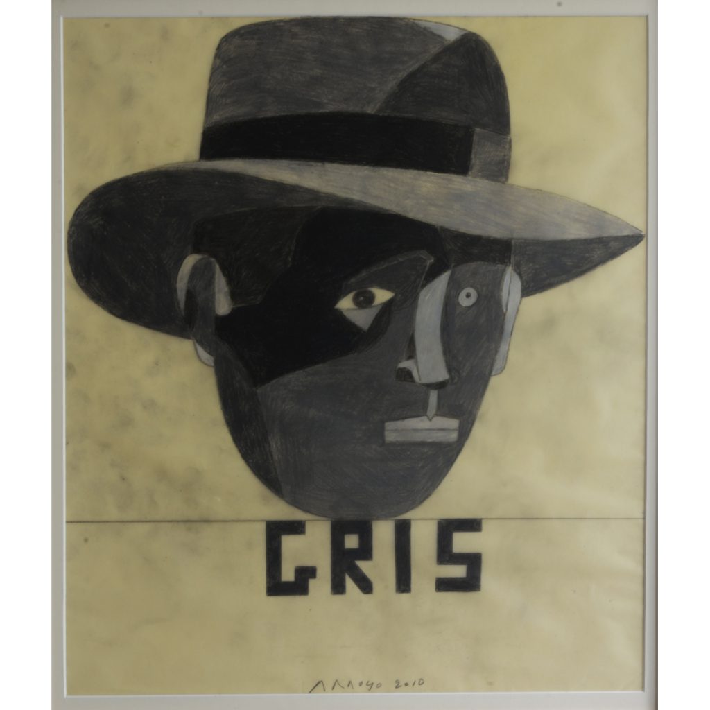 Eduardo Arroyo. Gris VI, 2010.