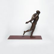 Esperanza d´Ors. El Sprinter. Fundición en bronce.