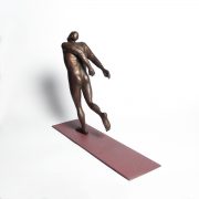 Esperanza d´Ors. El Sprinter. Fundición en bronce.