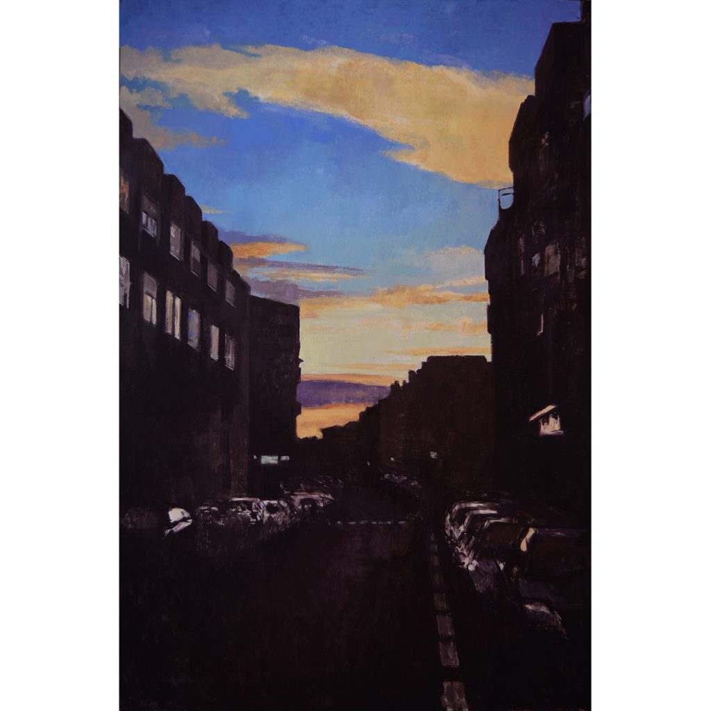 Carlos García-Alix. La noche llegando a Valdeacederas, 2023.