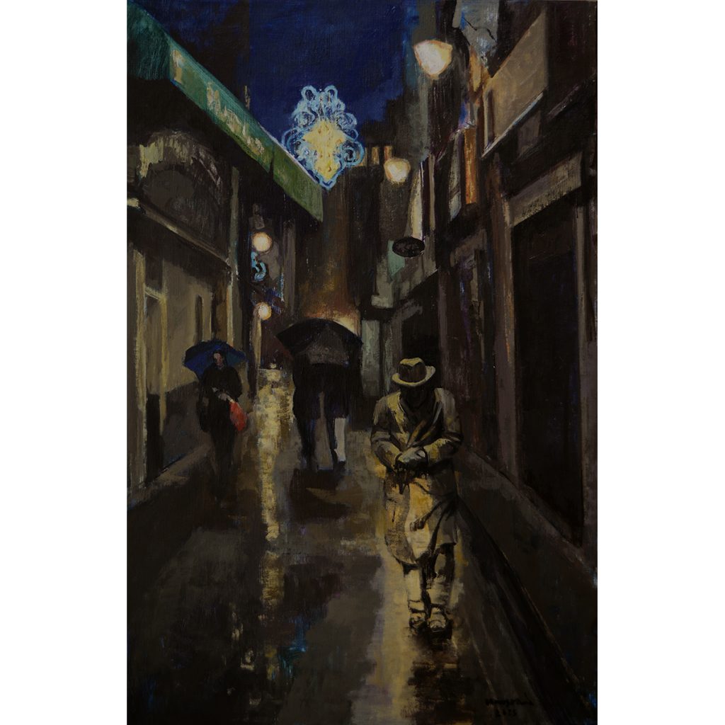 Carlos García-Alix. Noche en León, el fantasma de Manuel Ramos, 2023