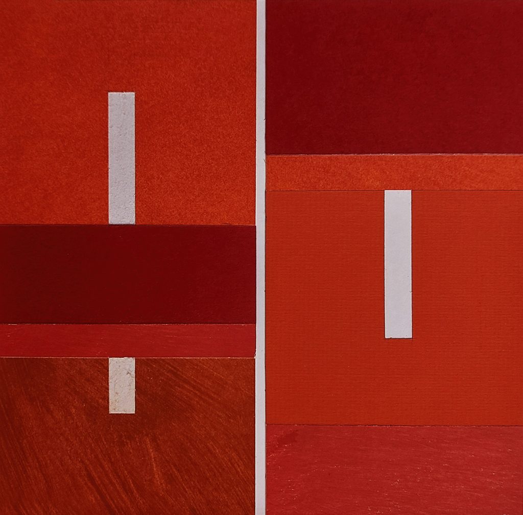Adolfo Estrada. Collage 2252. Obra sobre papel.