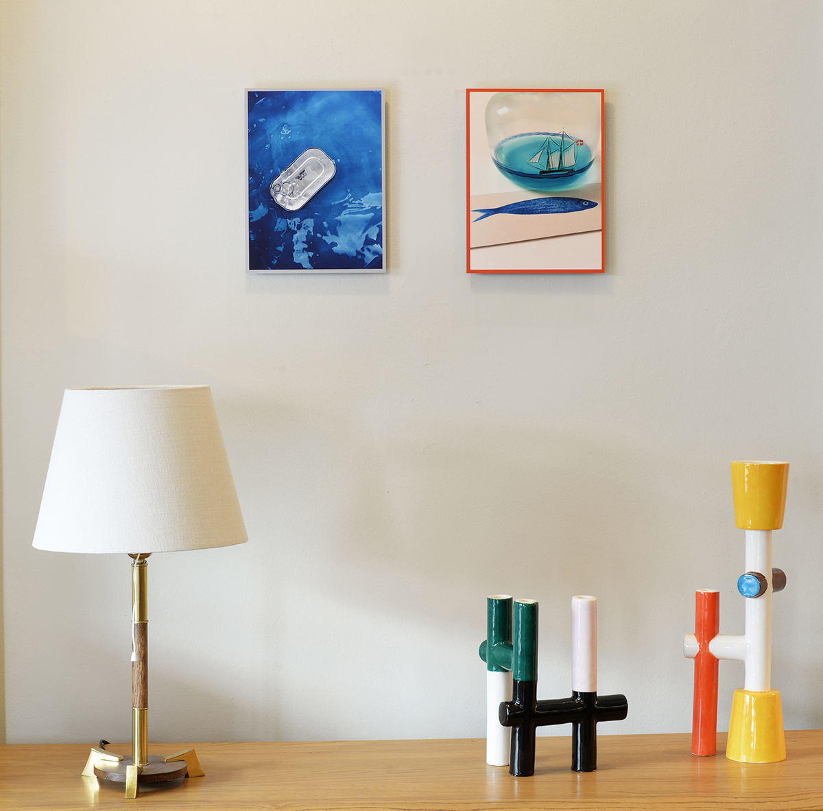 Lámpara diseño Art Decó