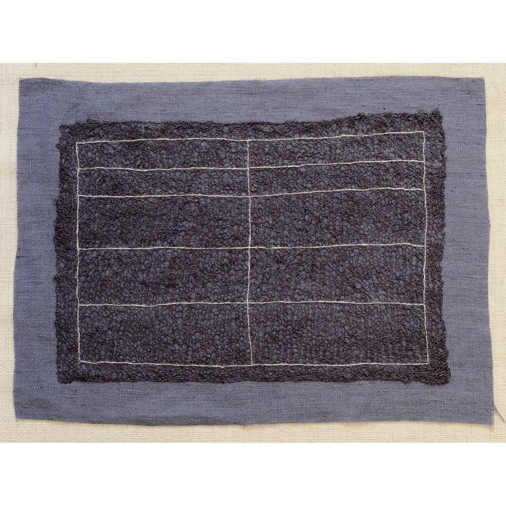 Amparo de la Sota, 2023. Arte textil. Bordado a mano.